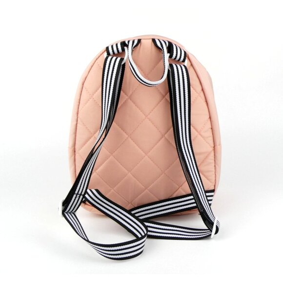 Adidas Mini Peach Backpack With Striped Straps - Picture 3 of 16